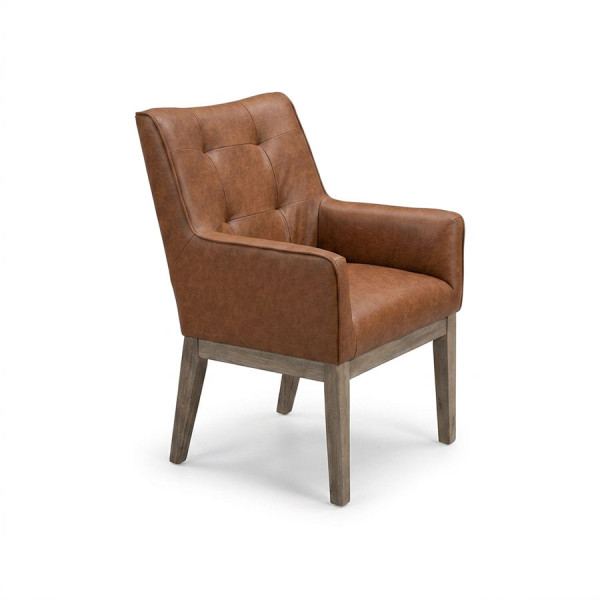 Harvey Carver Chair Tan
